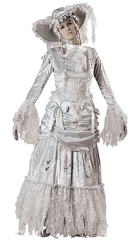 Ghostly Lady Costume - Click Image to Close