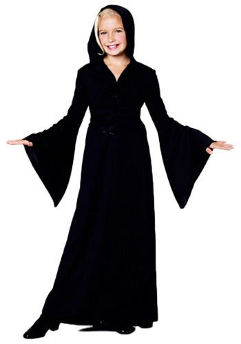 Girls Black Robe