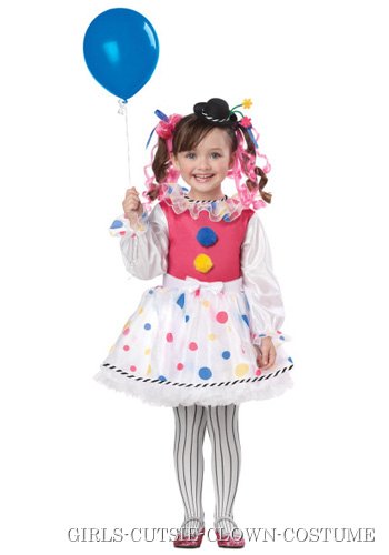 Toddler Cutsie Clown Costume - Click Image to Close