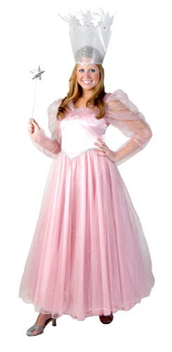 Deluxe Plus Size Glinda Costume - Click Image to Close