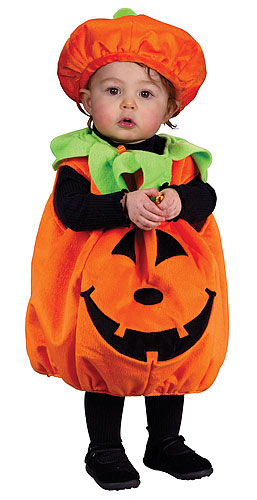 Infant Pumpkin Costume - Click Image to Close