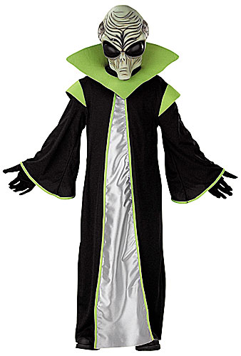 Kids Deluxe Alien Costume - Click Image to Close