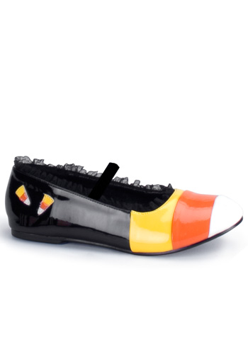 Girls Candy Corn Shoes