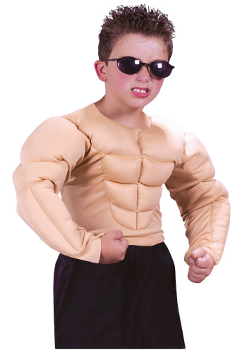 Child Muscle Chest Shirt - Click Image to Close