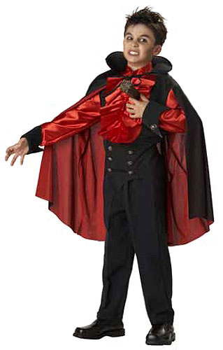 Child's Vampire Costume - Click Image to Close