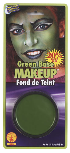 Green Face Makeup