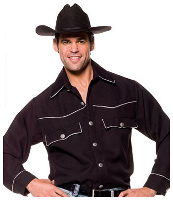 Men's Cowboy Shirt - Click Image to Close