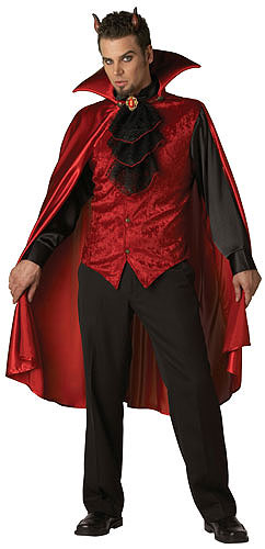 Deluxe Men's Devil Costume