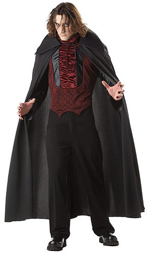 Men's Vampire Costume - Click Image to Close