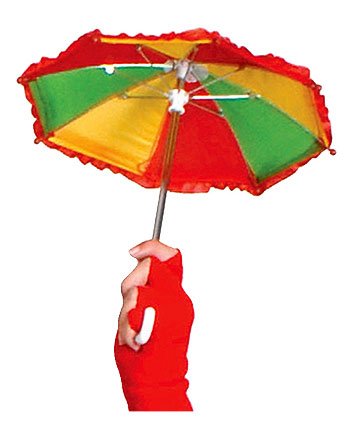 Mini Clown Umbrella - Click Image to Close