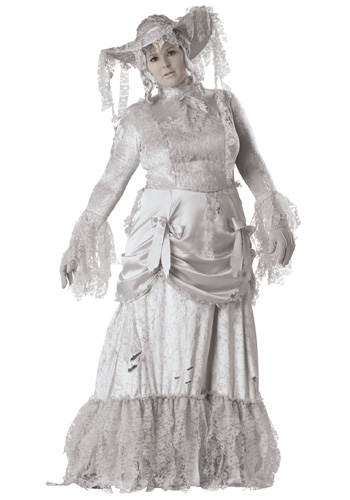 Plus Size Ghostly Lady Costume
