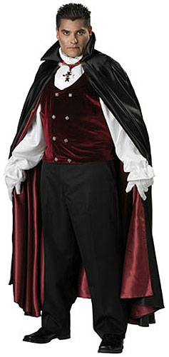 Gothic Plus Size Vampire Costume