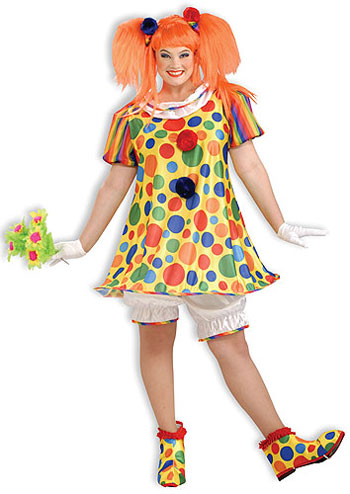 Plus Size Giggles the Clown Costume