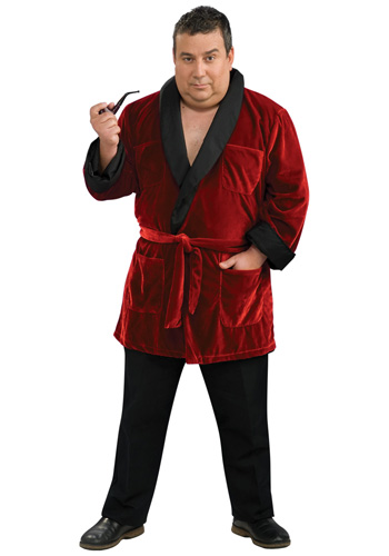 Plus Size Hugh Hefner Costume - Click Image to Close