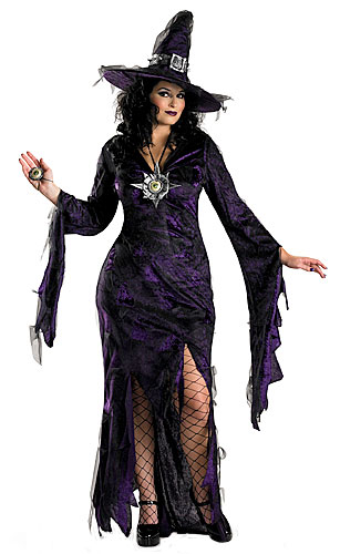 Plus Size Sorceress Costume - Click Image to Close