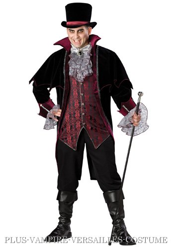 Plus Size Versailles Vampire Costume - Click Image to Close