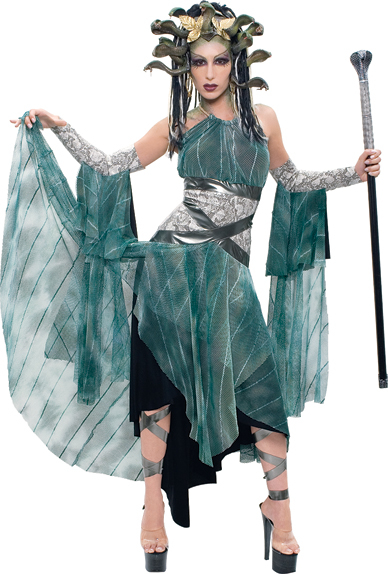 Medusa Adult Costume: Medium - Click Image to Close
