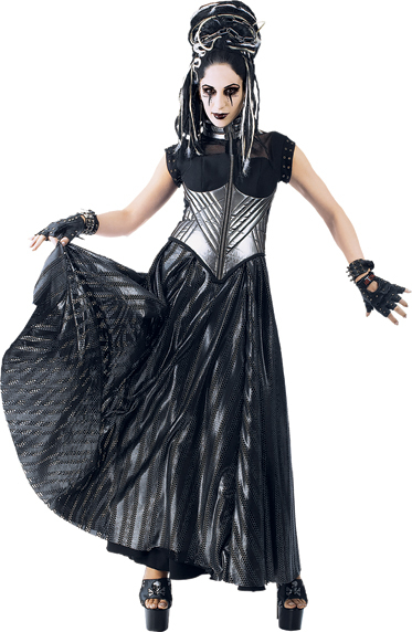 Onyx Adult Costume: Small - Click Image to Close