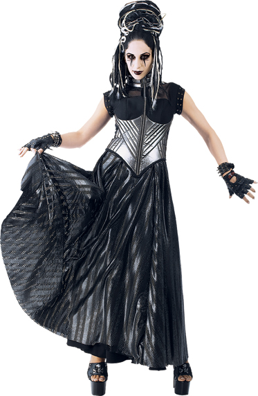 Onyx Adult Costume: Large - Click Image to Close