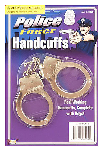Cop Handcuffs - Click Image to Close