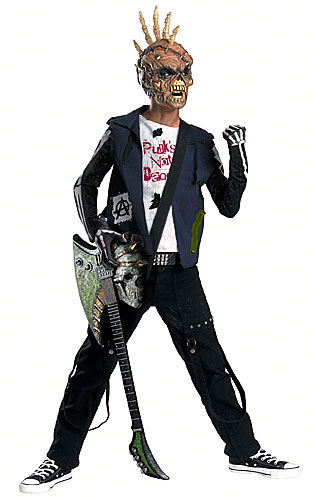 Punk Rocker Zombie Costume
