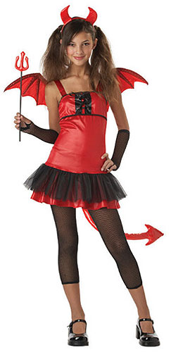 Teen Devil Costume - Click Image to Close