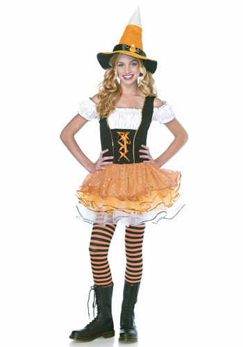 Teen Sparkle Candy Witch Costume - Click Image to Close