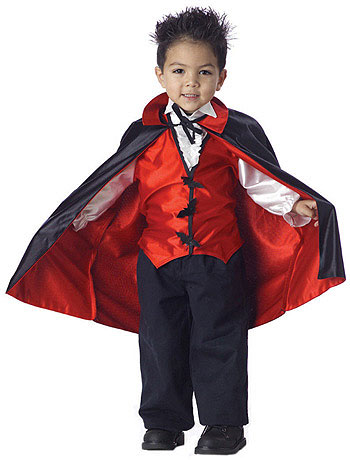 Toddler Vampire Costume - Click Image to Close