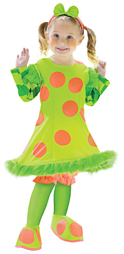 Toddler Lolli the Clown Costume - Click Image to Close