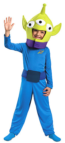 Kids Toy Story Alien Costume - Click Image to Close