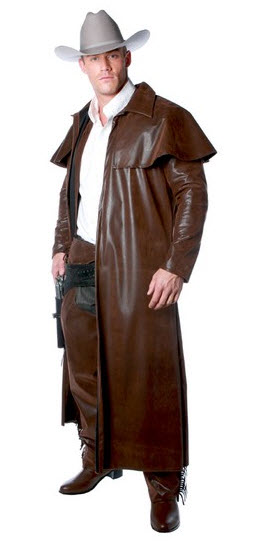 Duster Coat Adult Costume - Click Image to Close