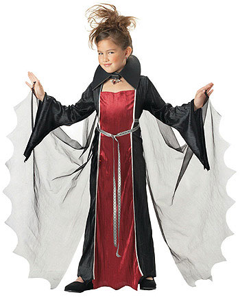 Girls Vampire Costume - Click Image to Close