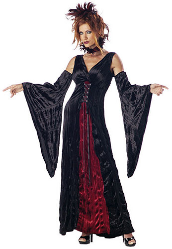 Women's Vampire Costume - Click Image to Close