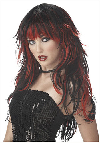 Women's Vampire Wig - Click Image to Close