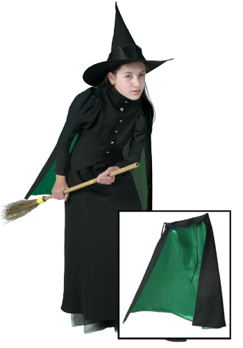 Child Wicked Witch Cape - Click Image to Close