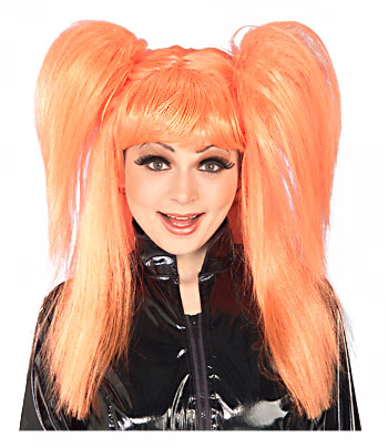 Women's Clown Wig - Click Image to Close