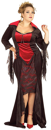 Size Gothic Vampire Costume
