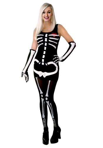 Sexy Skeleton Costume - Click Image to Close
