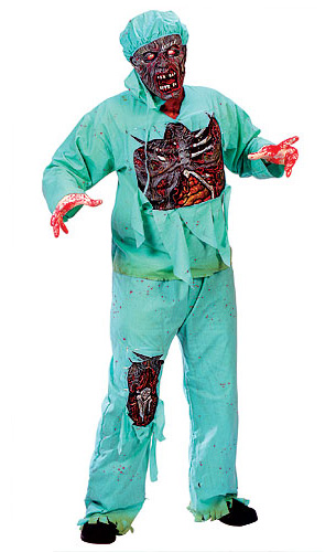 Zombie Doctor Costume - Click Image to Close