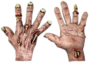 Zombie Flesh Hands - Click Image to Close