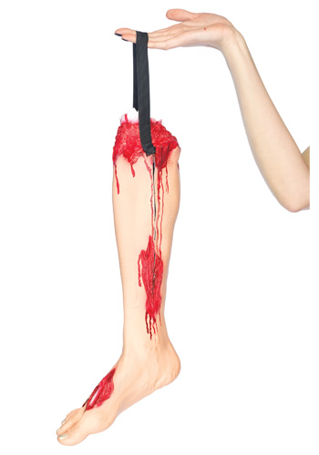 Zombie Leg Purse - Click Image to Close