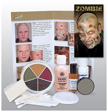 Zombie Makeup Kit - Click Image to Close