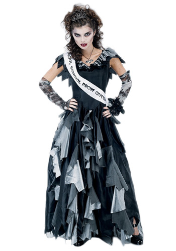 Zombie Prom Queen Costume - Click Image to Close