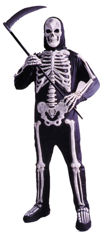 Totally Skelebones Adult Costume - Click Image to Close