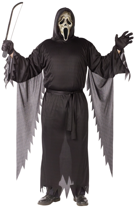 Zombie Ghost Face Adult Costume - Click Image to Close