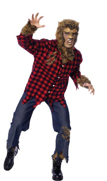 Wolfman Adult Costume - Click Image to Close