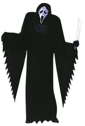 Scream 7ft Adult Costume - Click Image to Close