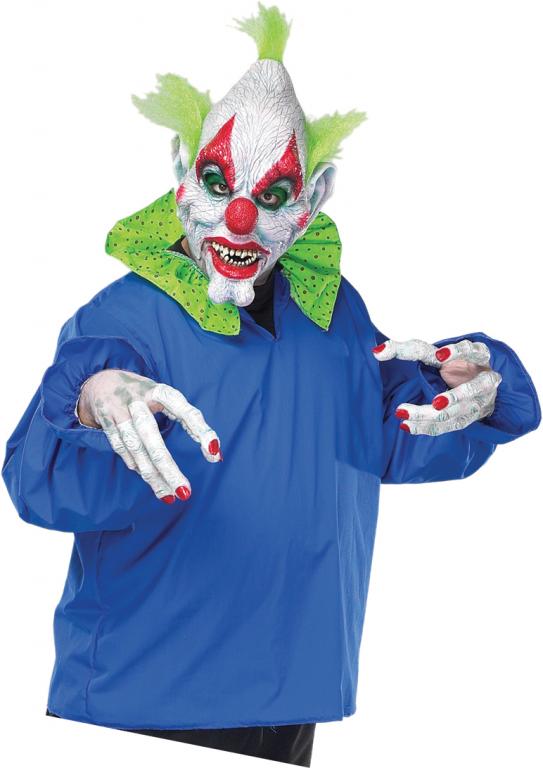 Creepeez Killer Clown Adult Costume Plus Size - Click Image to Close