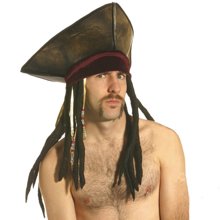 Dreaded Pirate Hat - Click Image to Close