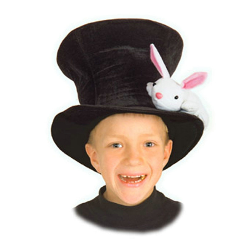 Kid's Magician Hat With Rabbit - Click Image to Close